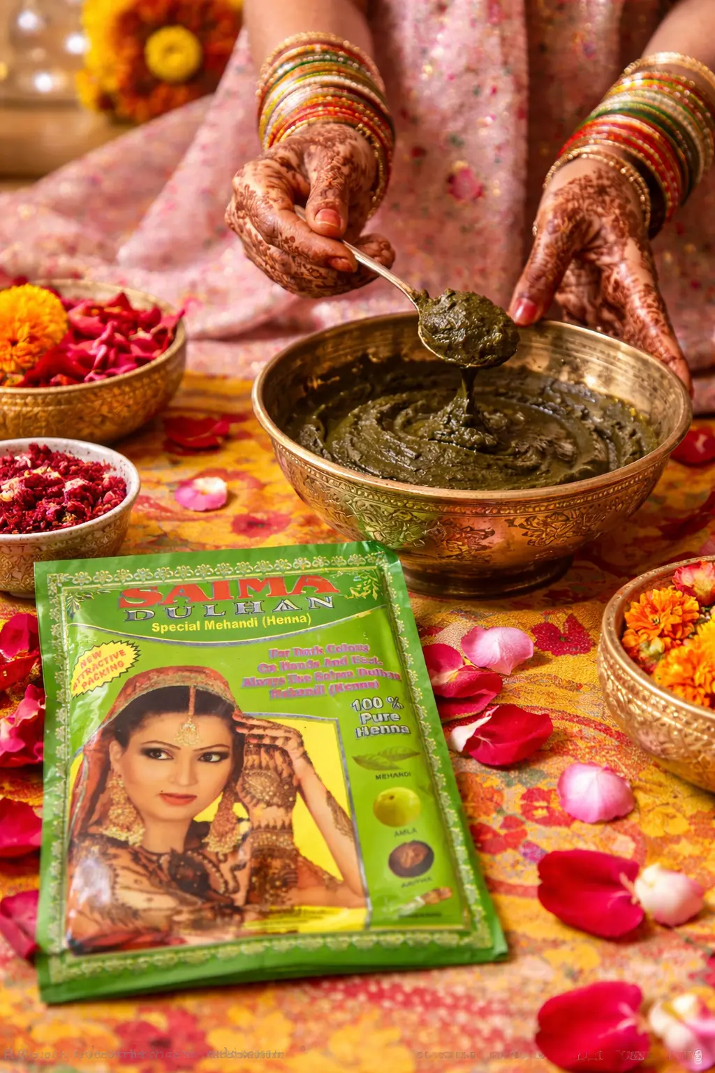100% Natural Mehendi